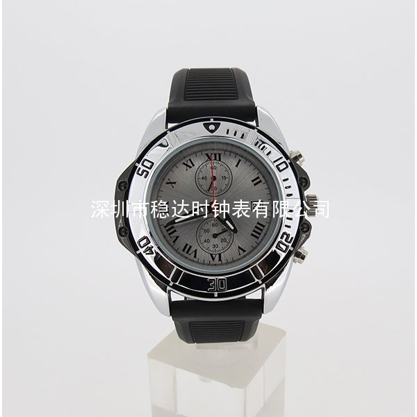 硅膠帶男士商務(wù)手表