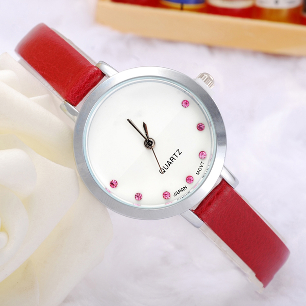 手表批發(fā)廠家供應時尚百搭細帶女士手表批發(fā)【
