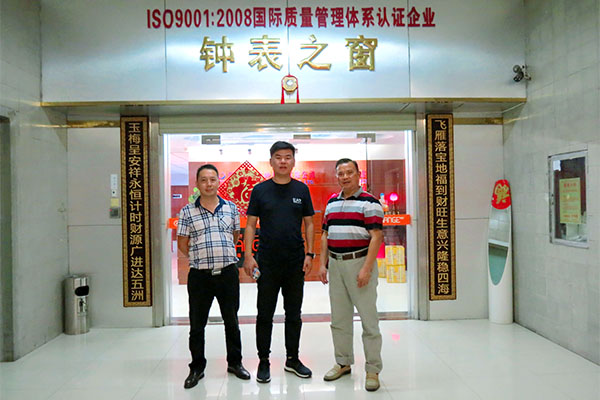 深圳手表工廠客戶合作案例