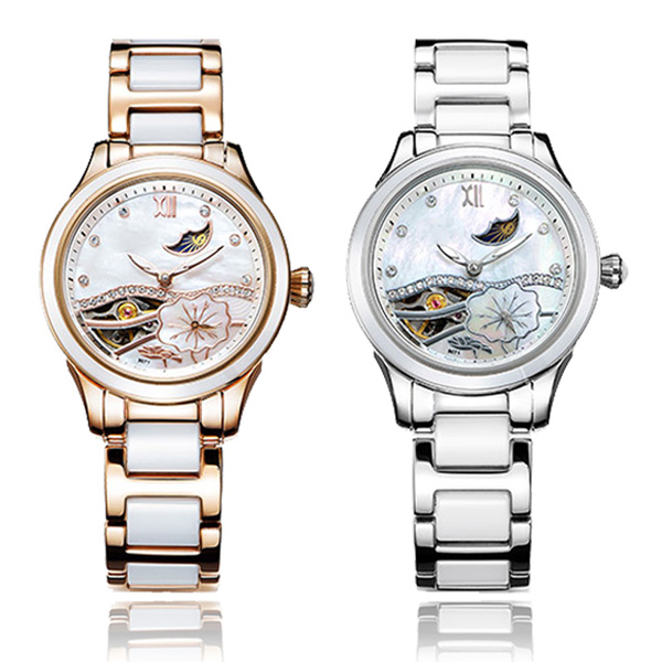 女士機(jī)械手表穩(wěn)達(dá)時