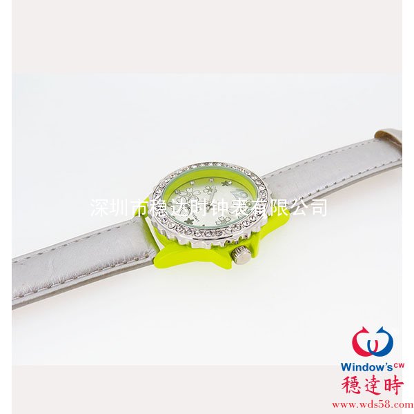 潮流美少女皮帶手表