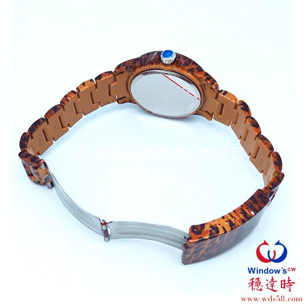 豹紋朔料禮品手表