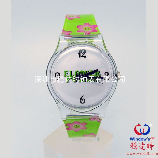 絲印帶朔料手表工廠