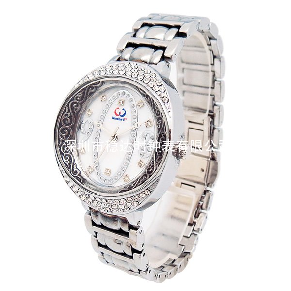 時尚商務(wù)女士銅殼手表批發(fā)