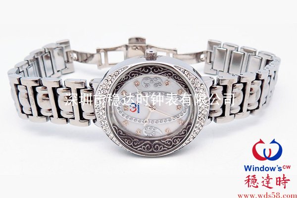 時尚商務(wù)女士銅殼手表批發(fā)