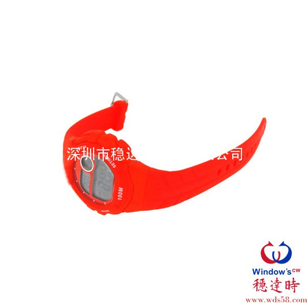 紅色朔料殼電子表定做