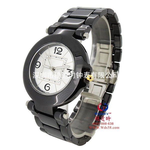 穩(wěn)達(dá)時(shí)時(shí)尚陶瓷表帶精品女士手表廠家