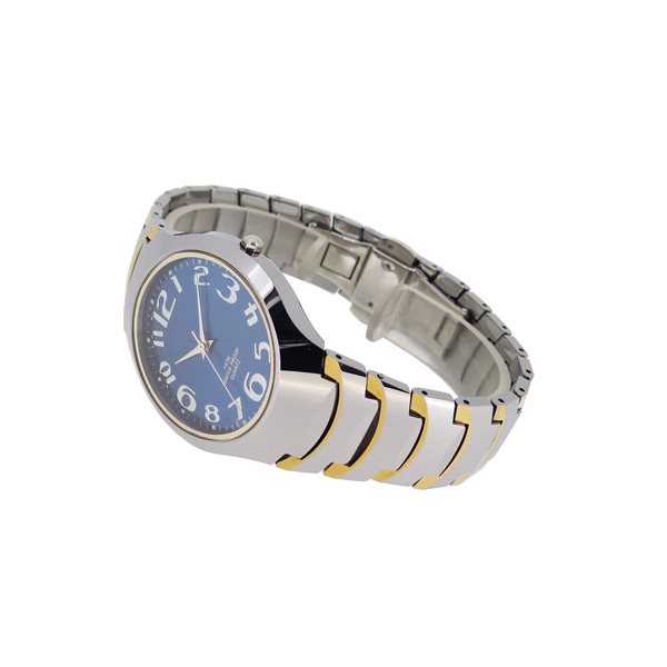 穩(wěn)達(dá)時(shí)大字面老年人鎢鋼手表定制工廠