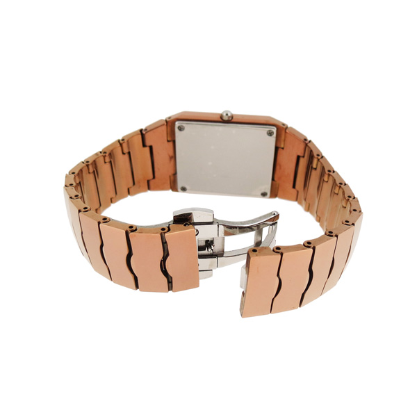 穩(wěn)達(dá)時玫瑰金特色鎢鋼手表定做工廠