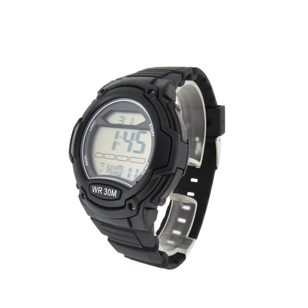 穩(wěn)達(dá)時(shí)時(shí)尚簡約塑膠電子手表定制廠家