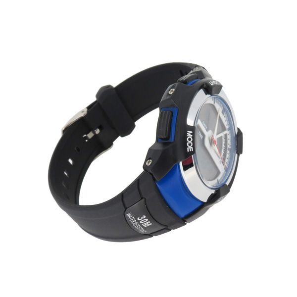 穩(wěn)達時運動型潮款塑膠電子手表生產工廠