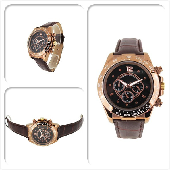 穩(wěn)達(dá)時不銹鋼時尚商務(wù)多功能石英手表生產(chǎn)廠家