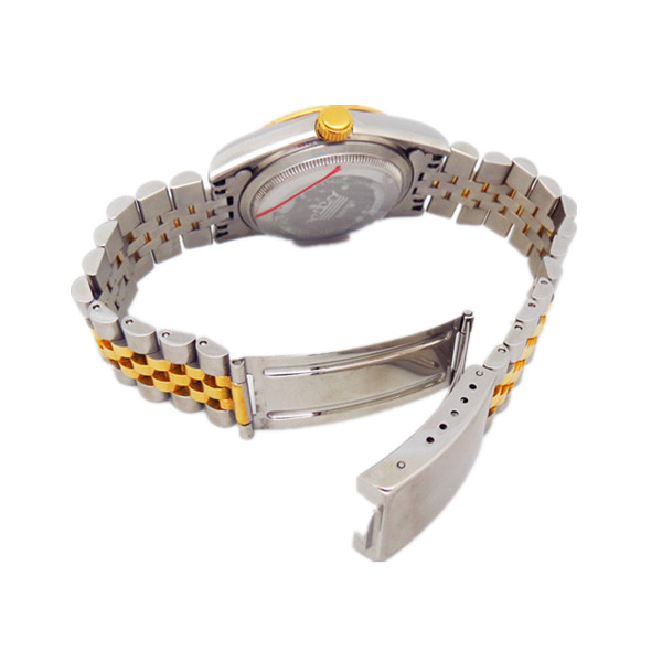 不銹鋼間金多功能日歷手表定制廠家