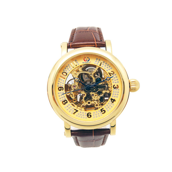 穩(wěn)達(dá)時(shí)男士經(jīng)典鏤空機(jī)械手表批發(fā)廠家直銷