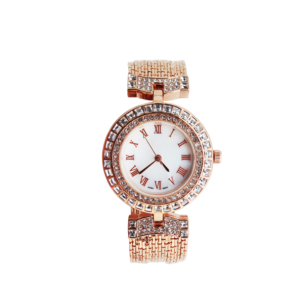 深圳女士鑲鉆手鏈禮品手表定制廠家