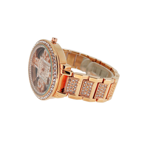 深圳手表廠家供應(yīng)鑲鉆女士手表定制