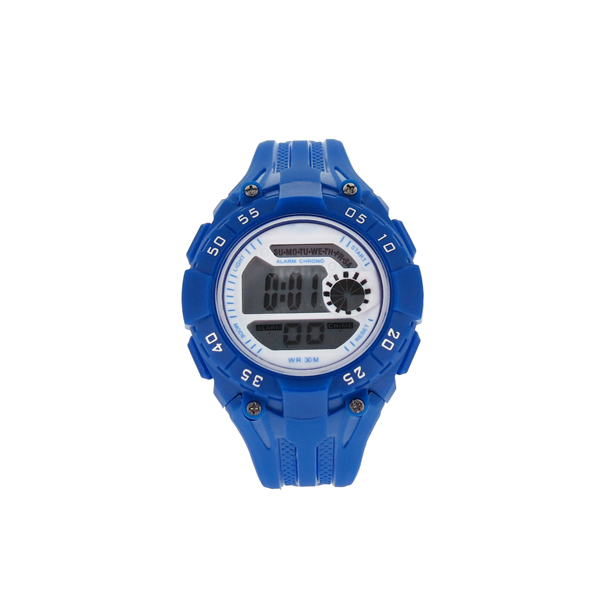穩(wěn)達(dá)時(shí)藍(lán)色防水兒童禮品手表定制廠家卡通款