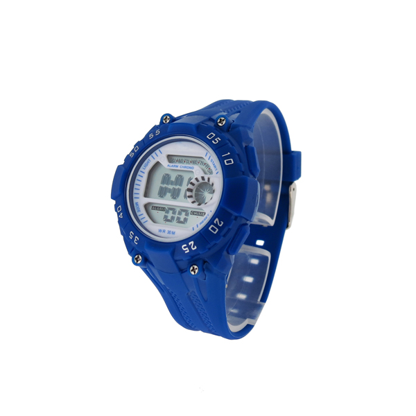 穩(wěn)達(dá)時(shí)藍(lán)色防水兒童禮品手表定制廠家卡通款