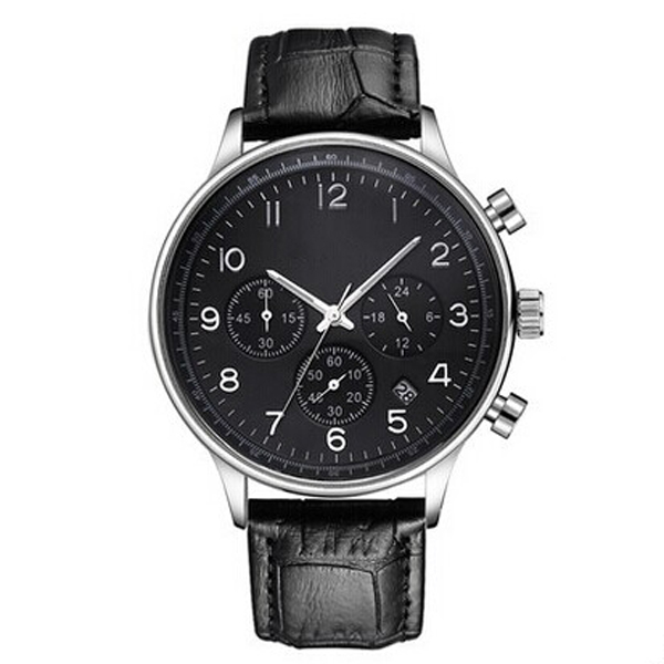 穩(wěn)達(dá)時不銹鋼手表定制廠家供應(yīng)商務(wù)男士多功能機械手表定制