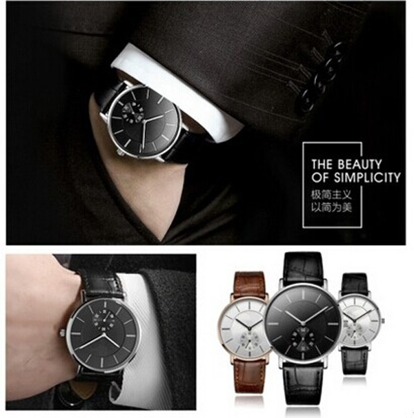 手表定制廠家供應(yīng)時(shí)尚簡約男士手表定制代工