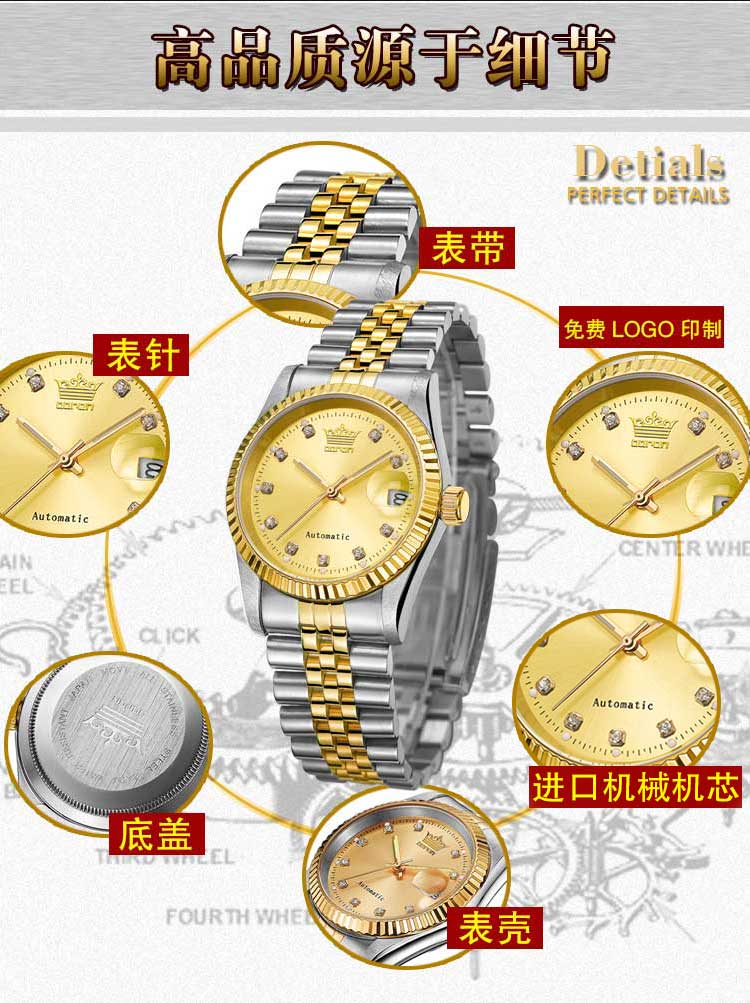 經(jīng)典男士機(jī)械手表廠家-【穩(wěn)達(dá)時】月產(chǎn)量30萬,高品質(zhì)對接