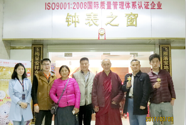 穩(wěn)達(dá)時(shí)手表廠家客戶來訪圖