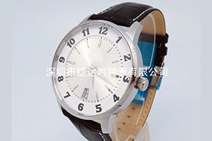 高端雙日歷男生商務(wù)石英手表 穩(wěn)達(dá)時(shí)高品質(zhì)出售