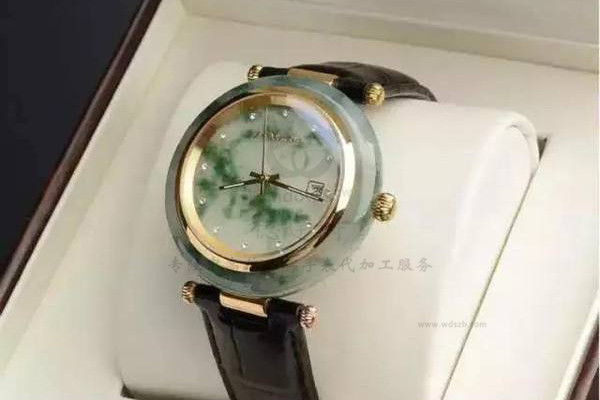 穩(wěn)達(dá)時手表工廠 批量定制高品質(zhì)翡翠手表 