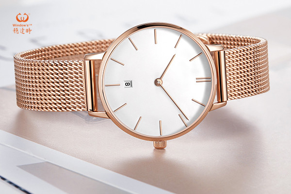浪漫白色時(shí)尚腕表 廠家定制&mdash;&mdash;穩(wěn)達(dá)時(shí)