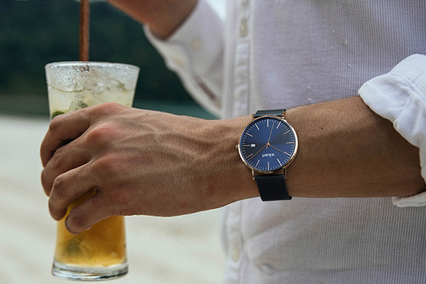 穩(wěn)達時商務男士石英手表廠家定制精品品質