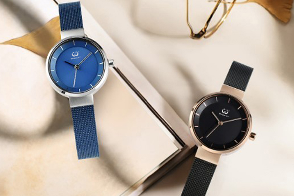 時尚鋼網(wǎng)帶手表制作-穩(wěn)達時表廠自產(chǎn)